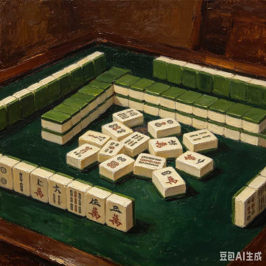 minimalist mahjong tiles