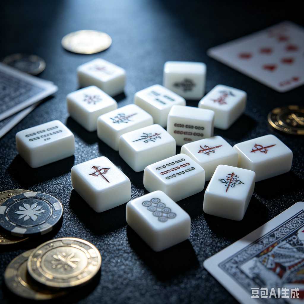 asian classic board game mahjong
